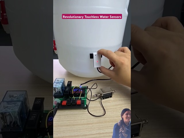 💧 Touchless Water Sensor Tech 🚰 #shorts