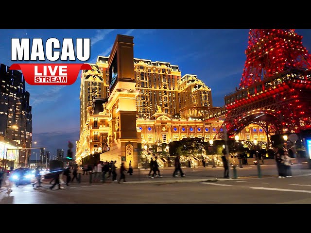 Live Macau Travel 🇰🇷 Macau Walk Tour | Walking Tour Macau Tourist Spot マカオライブ 마카오 여행