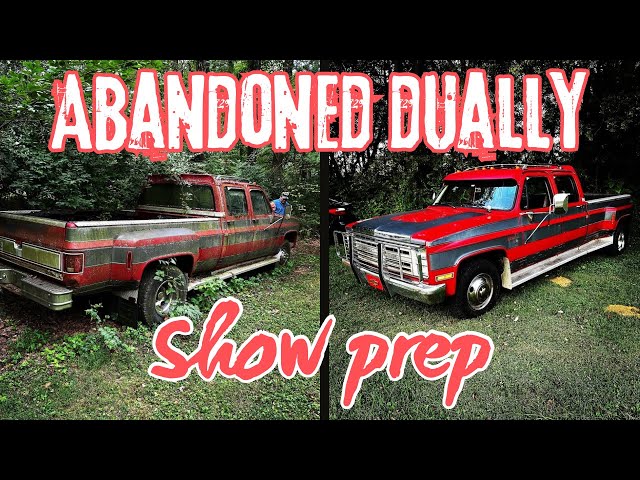 Abandoned Dually Show Prep For Southeastern Truck Nationals 2024