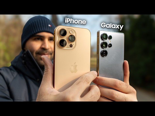 Galaxy S25 Ultra vs. iPhone 16 Pro Max: A REAL Day in the Life | Camera & Battery Test