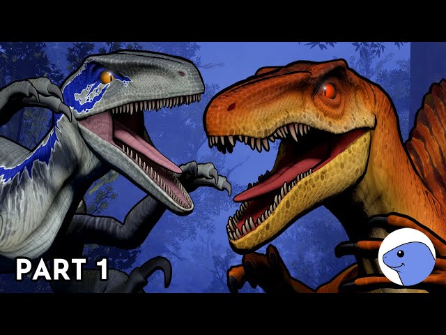 Blue vs Spinoraptor | Animation (Part 1)