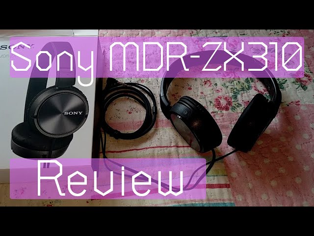 Reviewing the Sony MDR-ZX310 On-Ear Headphones... Are They Any Good?)