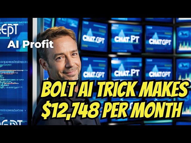 How Bolt AI Makes $12,748/Month Using ChatGPT