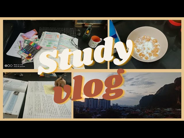 STUDY VLOG | CHANNEL INTRODUCTION | MORNING STUDY | Malaysia | Make sure to turn on the caption.