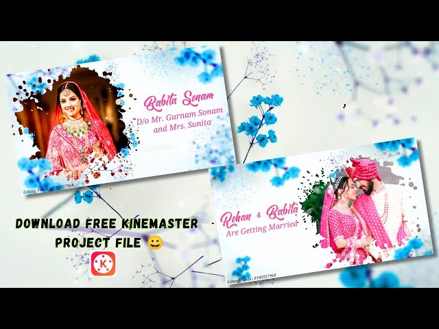 wedding invitation video editing | Cinamatic wedding invitation video | Kinemaster