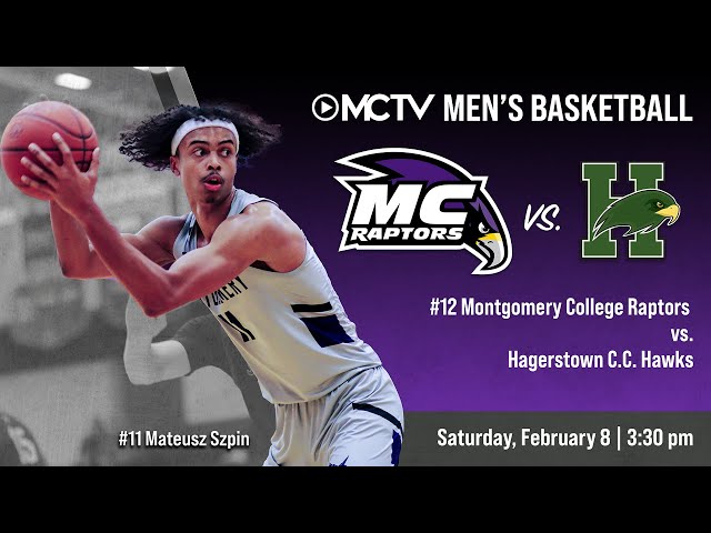 Men's College Basketball - Montgomery College Raptors vs Hagerstown CC Hawks