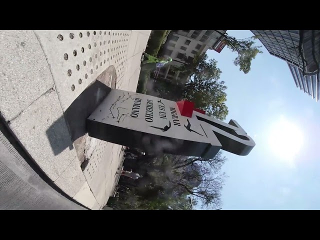 AGREDIDO por Feministas 🙅🏻‍♀️! Paseando por Reforma en CDMX VR 360, se reactiva paseo dominical.