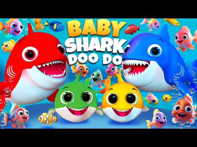 🔴 Baby Shark Friends - Baby songs #cocomelon  #babyshark #pinkfong