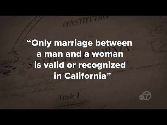 What is Prop 3? CA measure aiming to protect marriage rights for all