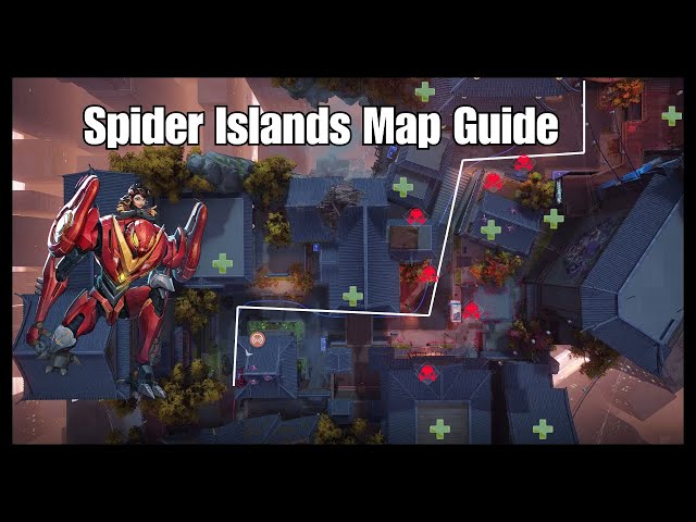 Peni Parker: Spider Islands Map Guide | Best Spider Nest Spots in Marvel Rivals