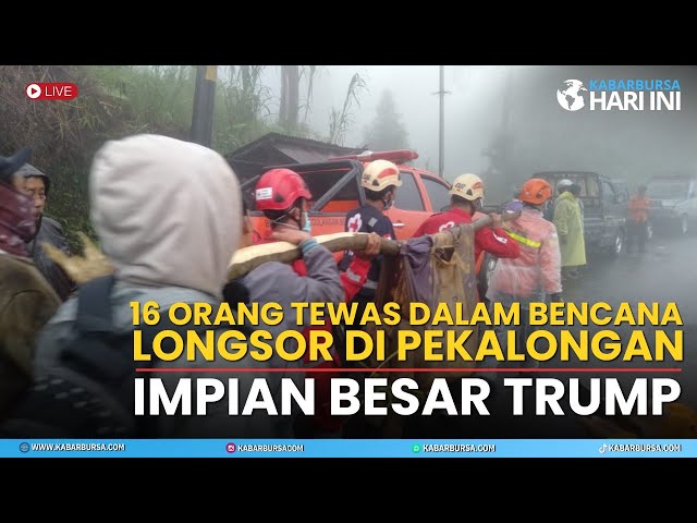 [FULL] 16 Orang Tewas dalam Bencana Longsor di Pekalongan | Impian Besar Trump