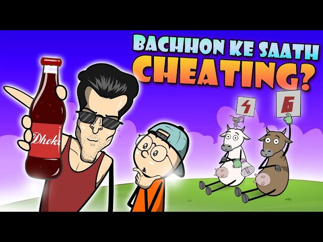 Bachon ke cricket match mein hero ne diya surprise | Funny Hindi cartoon story