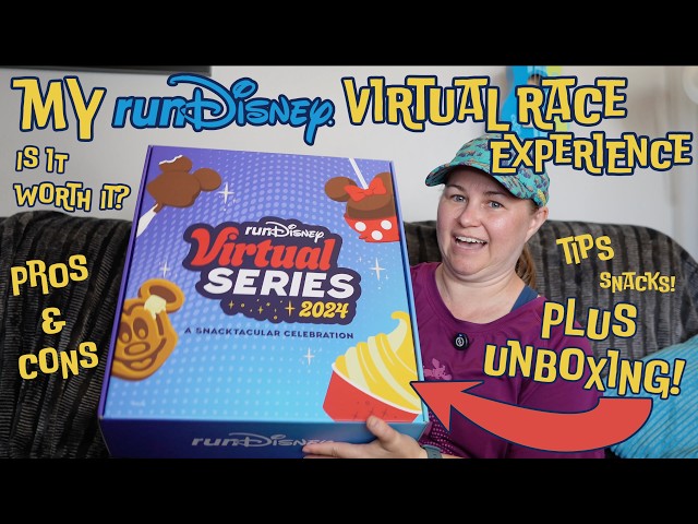 My RunDisney Virtual Race Experience- A Snacktacular Celebration