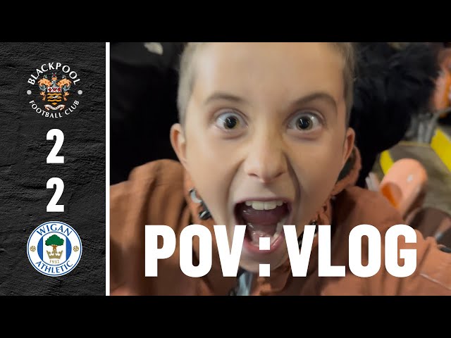 Two Own Goals! | Blackpool vs Wigan Athletic | 2-2 Thriller