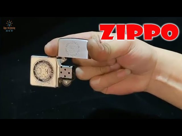 How to skillfully and creatively turn and turn on zippo - tutorial 6 (P70)