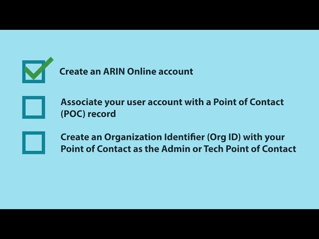 Using Your ARIN Online Account - Requesting an ASN