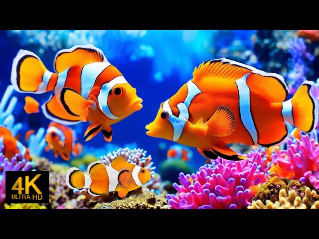 The Best 4K Aquarium - Explore the Stunning World of Sea Jellyfish and Beautiful Coral Reef Fish. #8