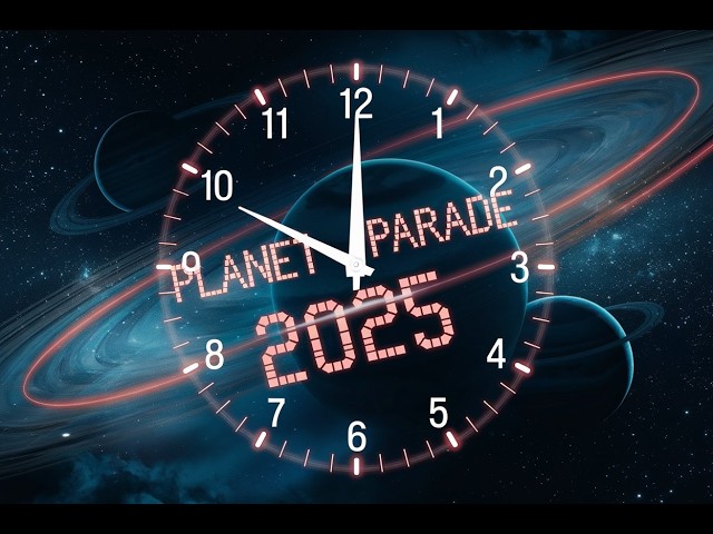 Guide to 2025: Don’t Miss the Planet Parade and Rare Celestial Events