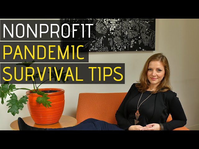 6 Nonprofit Organization pandemic survival tips