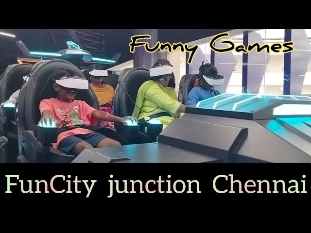 FunCity junction Vijaya Mall Chennai / Friends Enjoyments / Funny  Games 🤣 #trending #viral #video