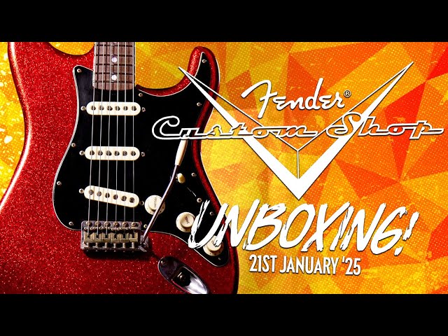 Fender Custom Shop Unboxing! | 20 Awesome Guitars You NEED To See!