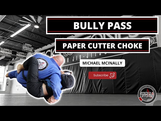 The Meanest Pass in Jiu-Jitsu - Bully Pass to Papercutter Choke