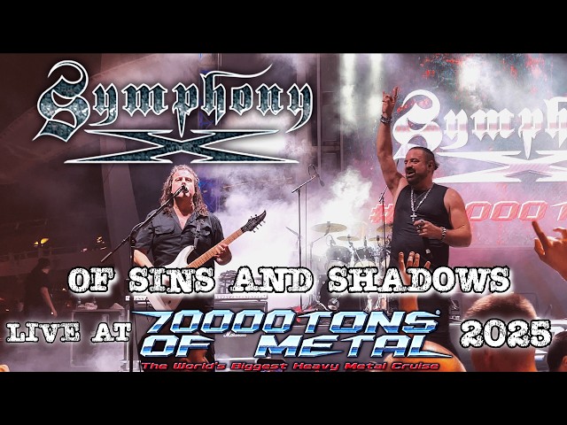 Symphony X - Of Sins And Shadows live at 70000 Tons of Metal