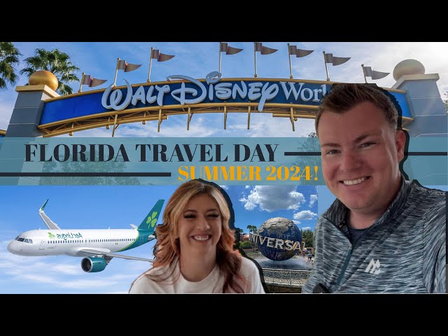 Fly to FLORIDA with us! Disney World & Universal Orlando SUMMER 2024-Aer Lingus MAN to MCO 🇺🇸