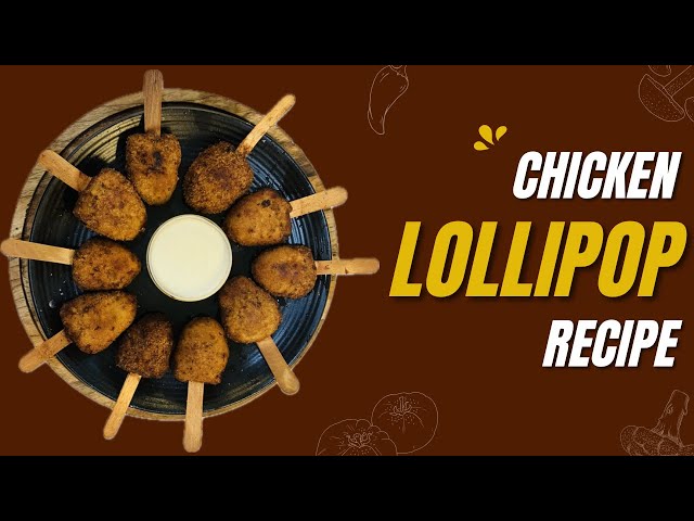 Chicken Lollipop Recipe |Kids Favourite Recipe |Easy And Simple Evening Snack Recipe | Iftar Special