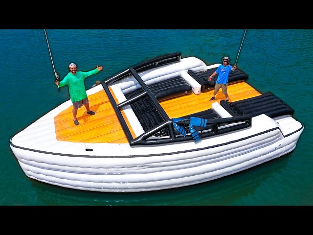 I Imported A $4,000 Asian INFLATABLE YACHT!! (was it worth it?)