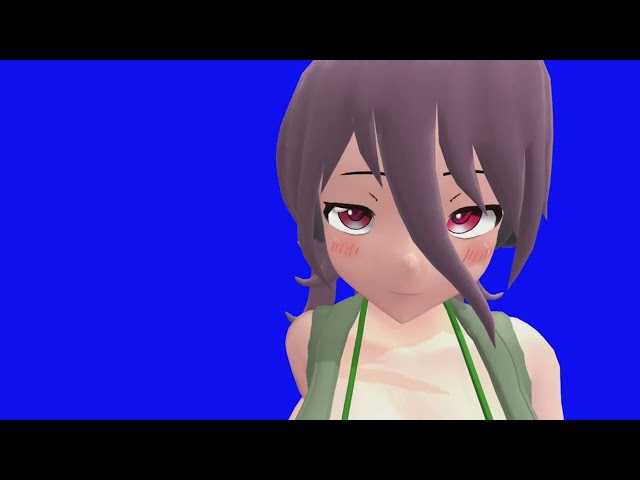 【VRMMD】粒咲あんこさんにポージングをお願いしてみた (passthrough)