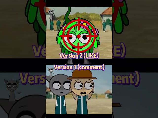 Version 1 VS Version 2 | #edit #shorts #fyp #sprunki #incredibox #music