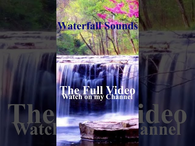 10 Hours of Waterfall Sounds for Deep Sleeping  Healing Peaceful Sounds of Water for Relaxation.