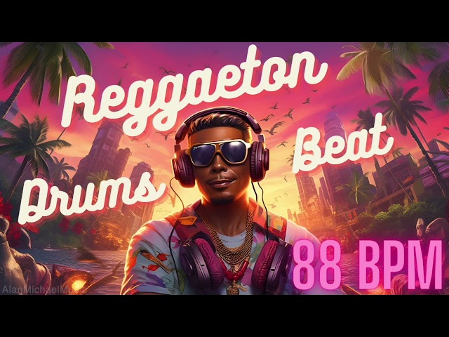 Reggaeton Drums Beat - Dj Backing Track - 88 BPM