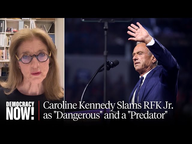 WATCH: Caroline Kennedy Slams Cousin RFK Jr. as "Dangerous" and a "Predator" in Video to Senate