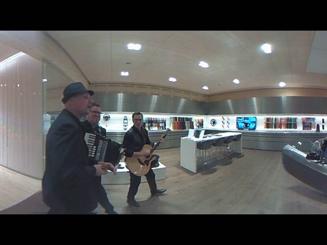 360°-Video: VoiceThree 360 singen "Heimweh"