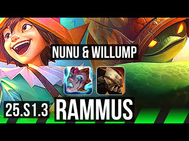 NUNU & WILLUMP vs RAMMUS (JGL) | EUW Diamond | 25.S1.3