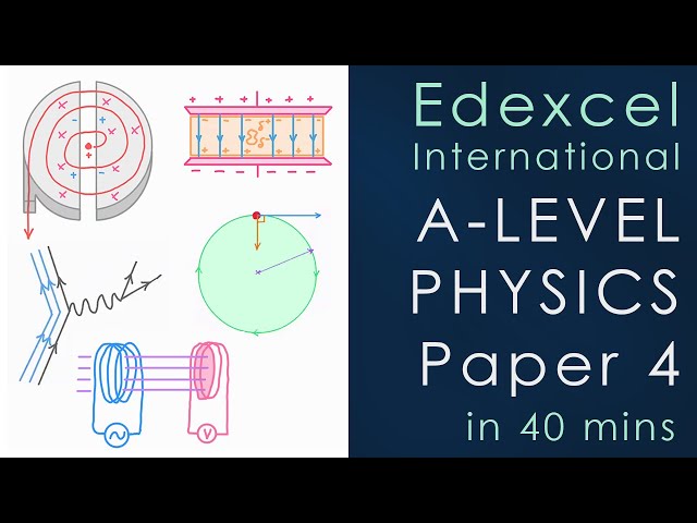 All of Edexcel International Paper 4 - A-level Physics