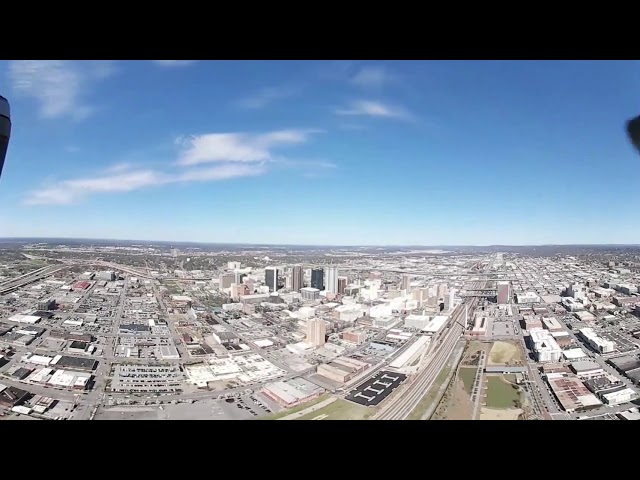 360° Drone Cityscape 4K: Birmingham, AL