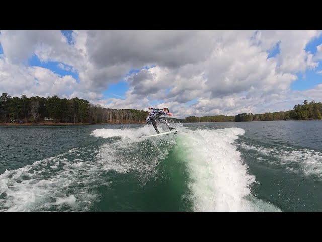 Kristian's February Surf Session (Insta360 X4) VR