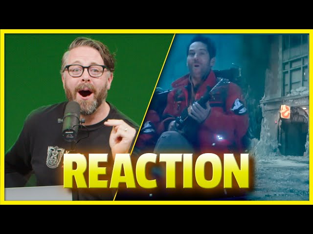 Greg Miller REACTS to the New Ghostbusters Trailer!