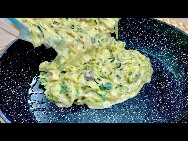 Zucchini tastes better than meat! tasty dinner recipe