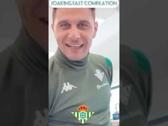 Chistes cortos y rápidos de Joaquín Sánchez 🤩 #shorts #short #parati #humor #chistes #betis