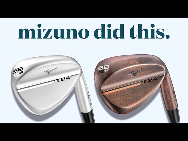 The reason why Mizuno T24 wedges are the new No 1