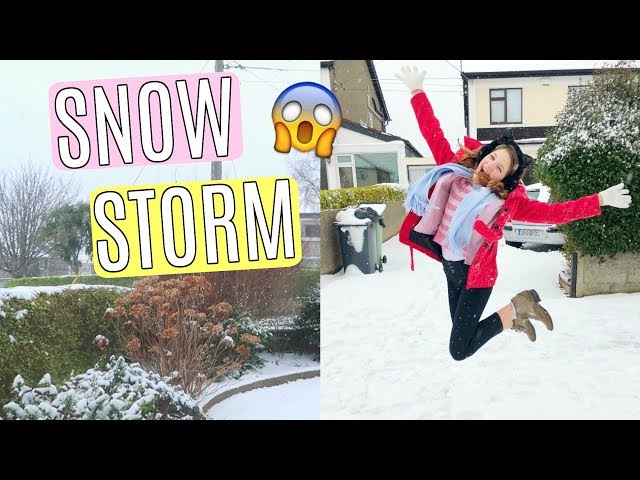 Trip to Ireland Vlog | Surprise Snow Storm! Dublin Vlog Part 2