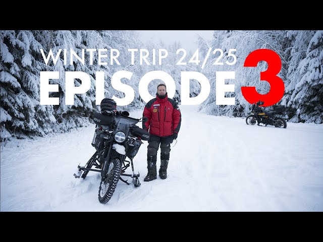 Winter Testing Himalayan 450 - Motorcycle Winter Trip S2425 EP3