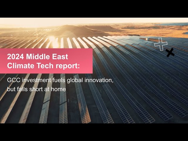 2024 Middle East Climate Tech report