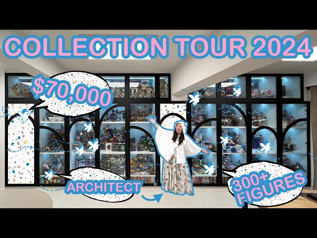 FAIRYBRO'S $70,000 ANIME FIGURE COLLECTION ROOM TOUR 2024 | Designed & Curated by an Architect