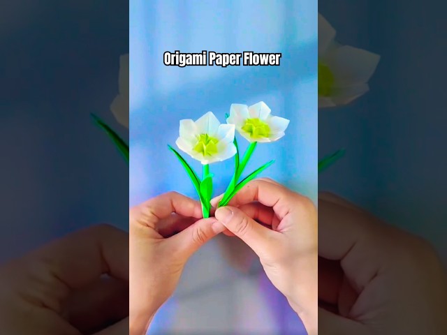 How to make Paper flower | Origami paper flower | Easy paper flower for kids and teens #origamipaper