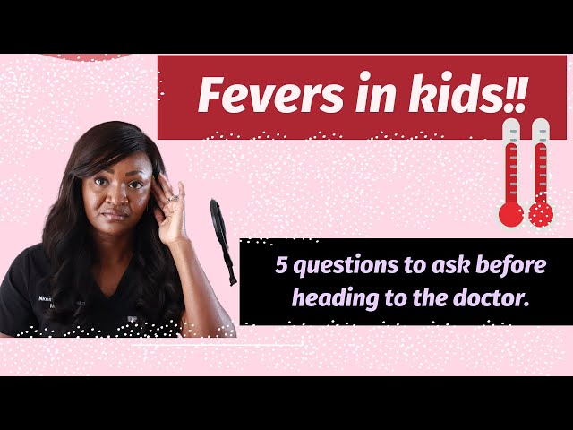 Fever 101 in Kids: How to know when to get your child seen by a doctor (Pediatrician explains)